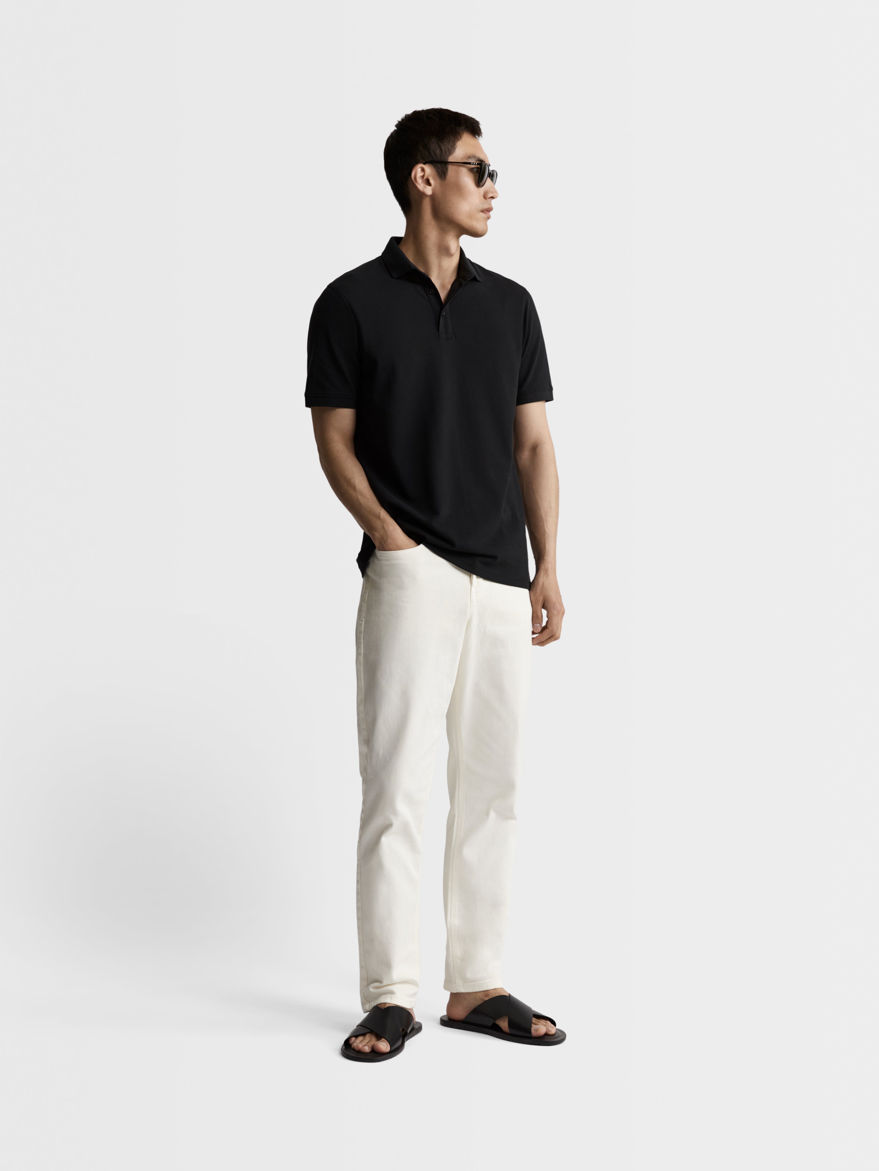 Egyptian cotton polo hotsell