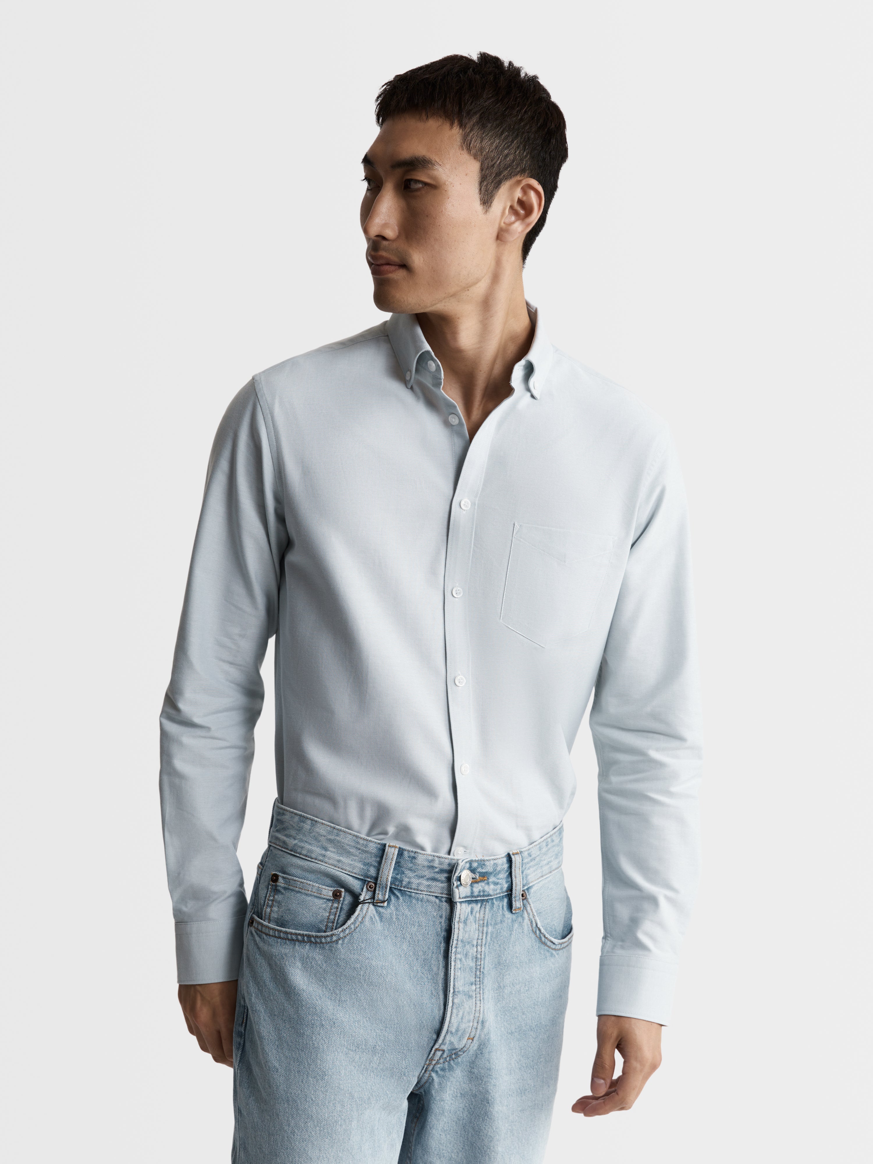 Light button 2025 down shirt