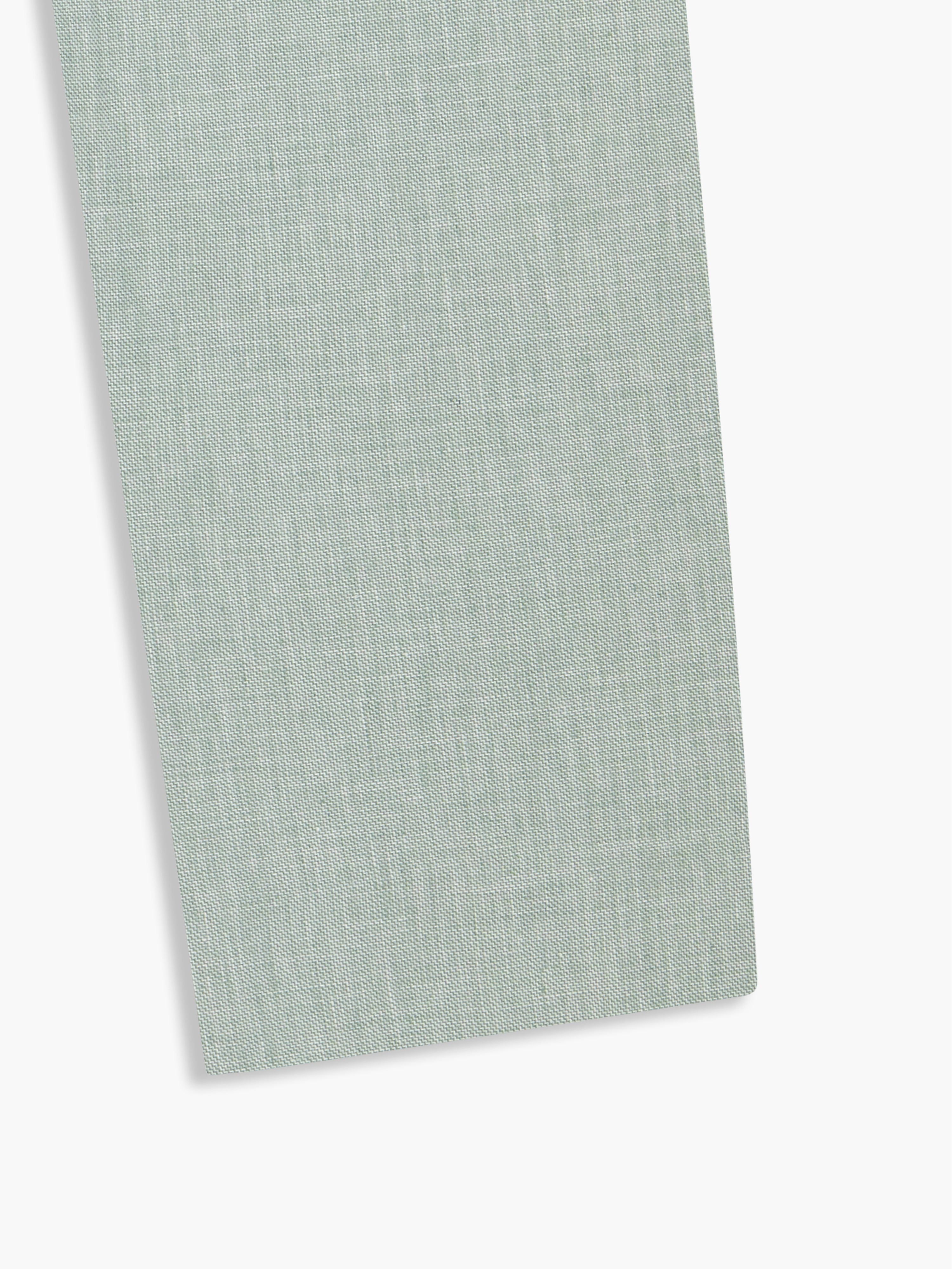 Linen Blend Loose Fit Pants - Light Green main image 0