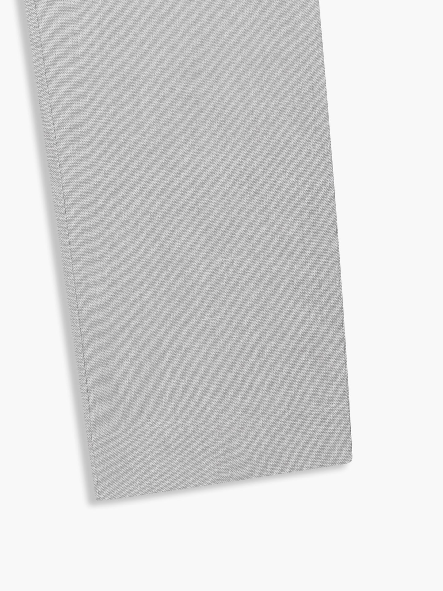 Image 8 of Slim Fit Linen Suit Trousers in Light Grey