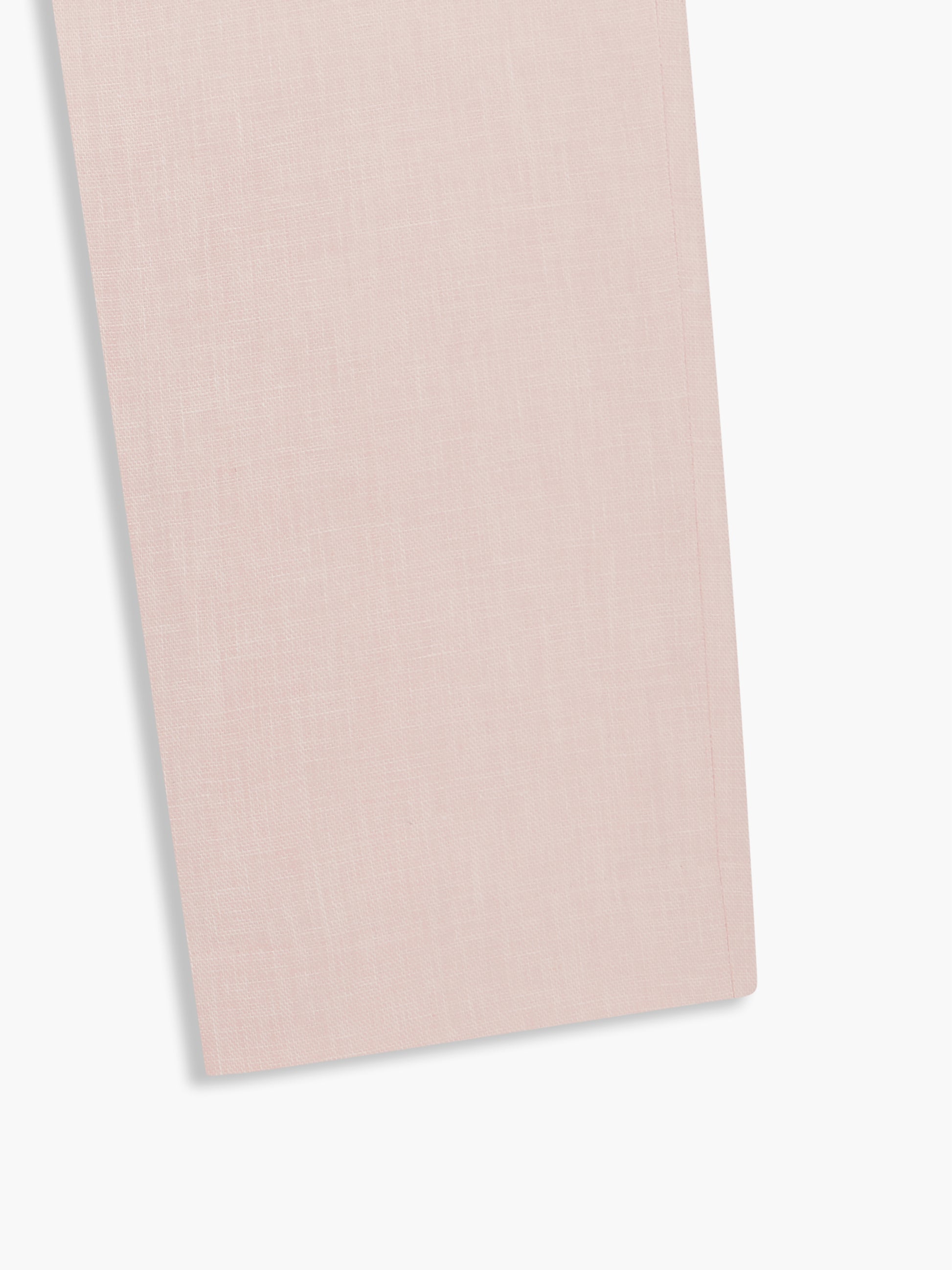 Image 8 of Slim Fit Linen Suit Trousers in Light Pink