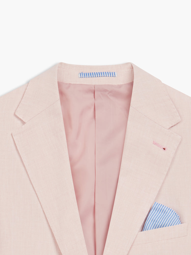 Single-Breasted Linen Suit main image 0
