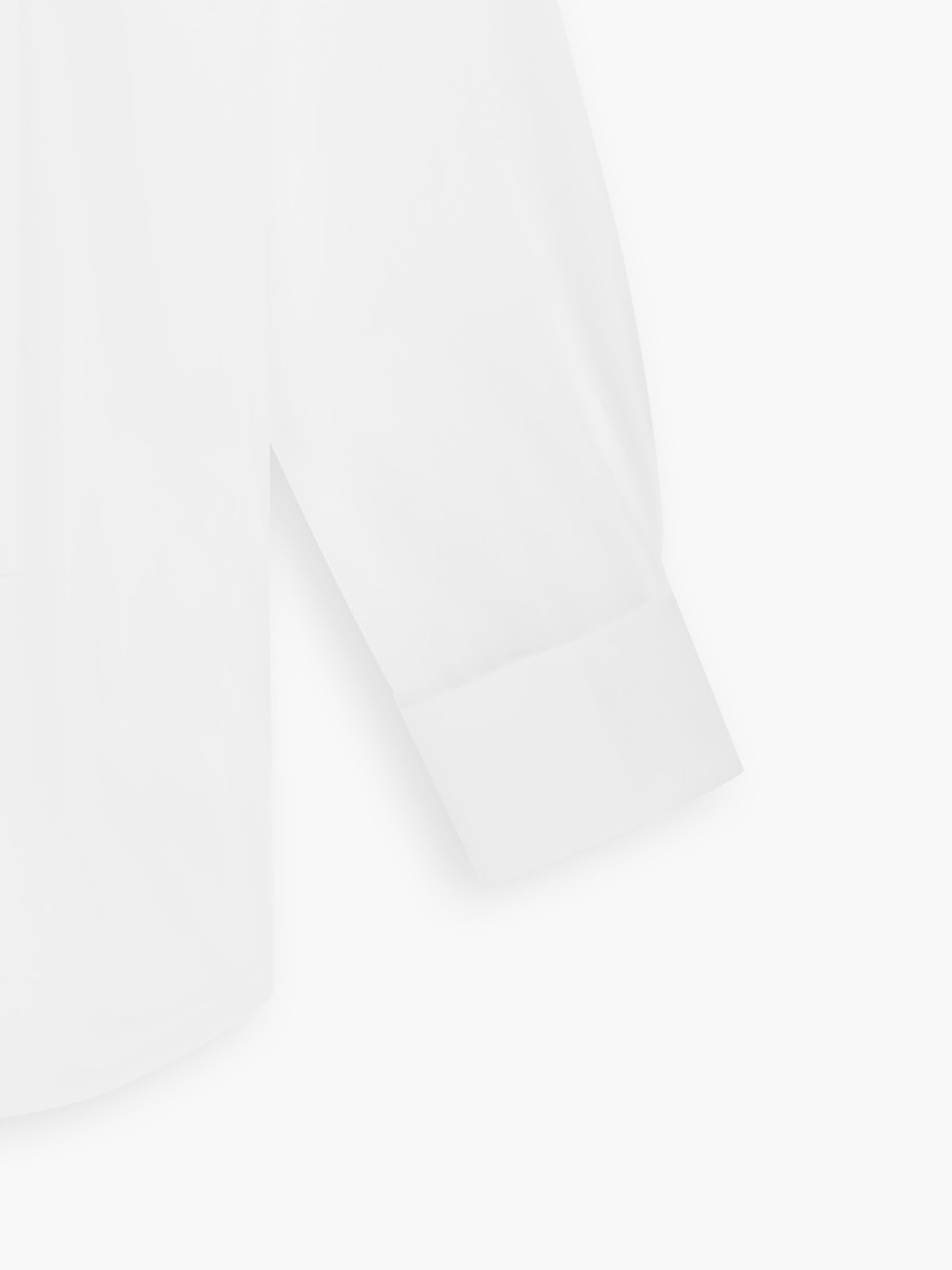 Non-Iron White Slim Fit Marcella Double Cuff Wing Collar Dress Shirt