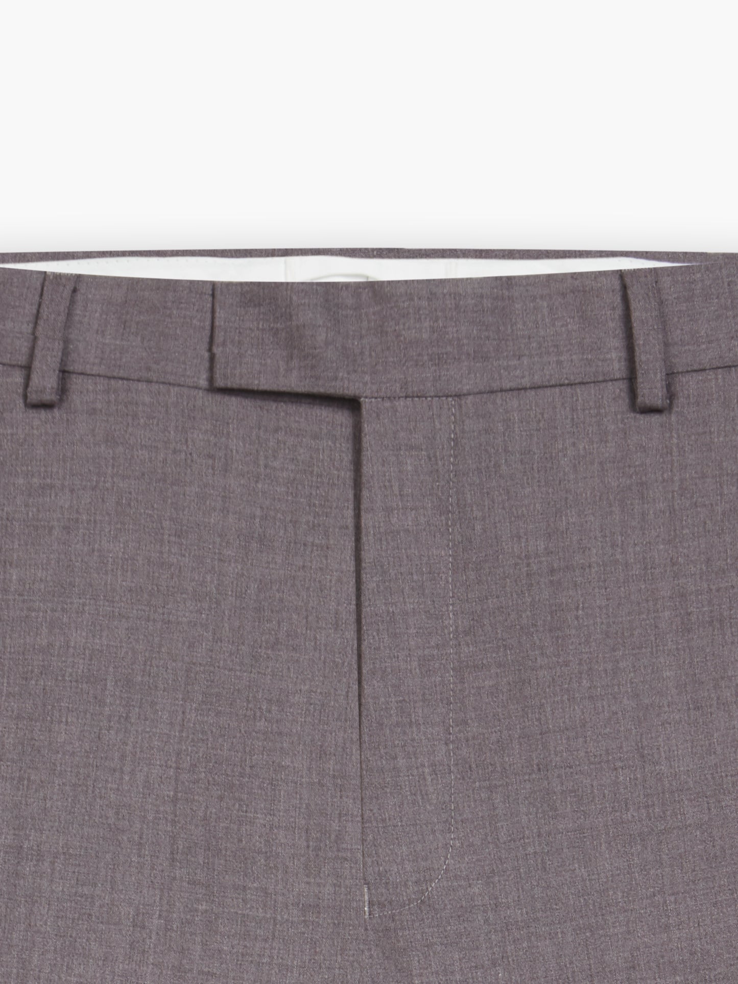 Hedsor Woven in Italy Slim Fit Burgundy Trousers