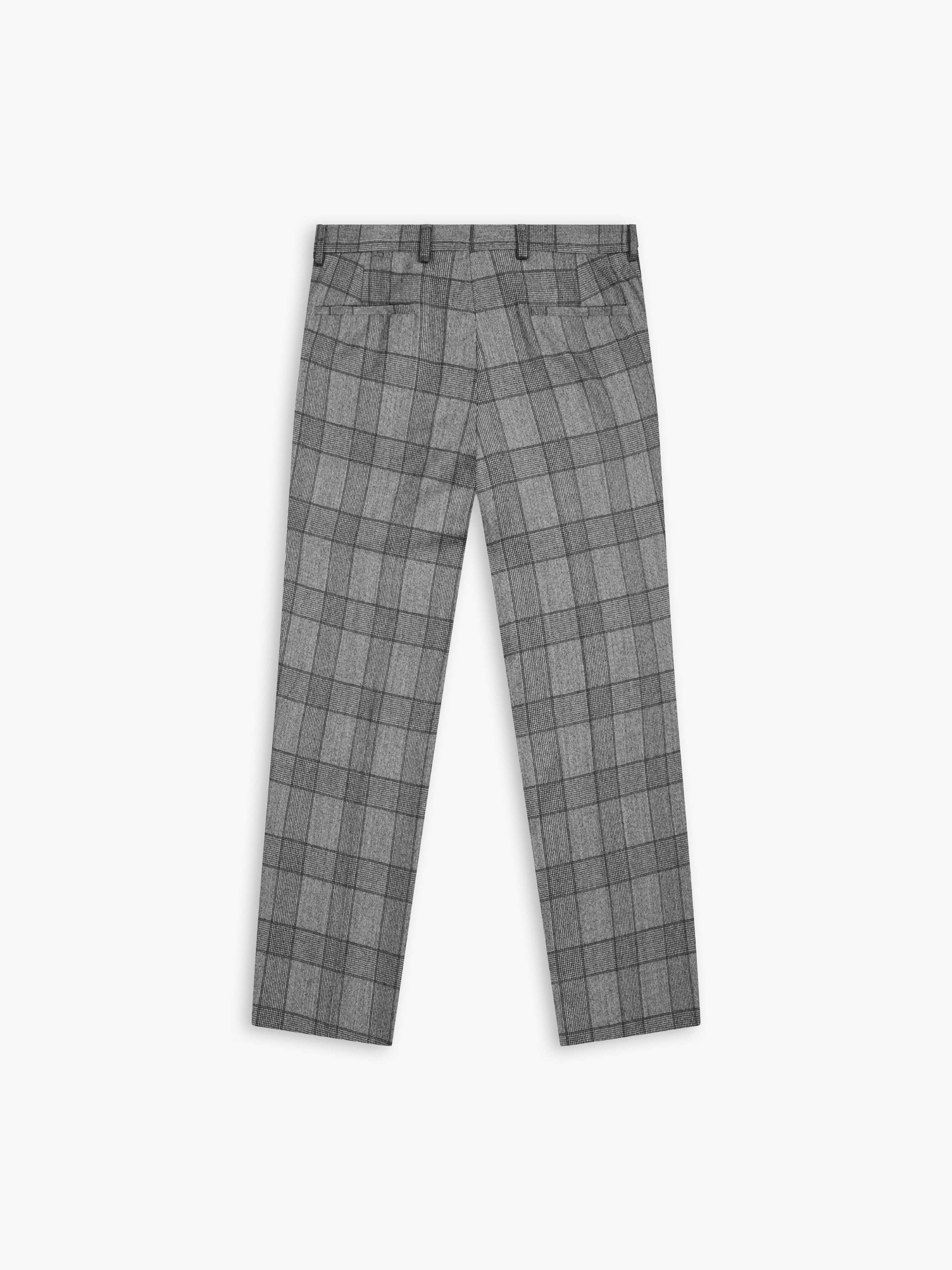 Black and grey tartan 2024 trousers