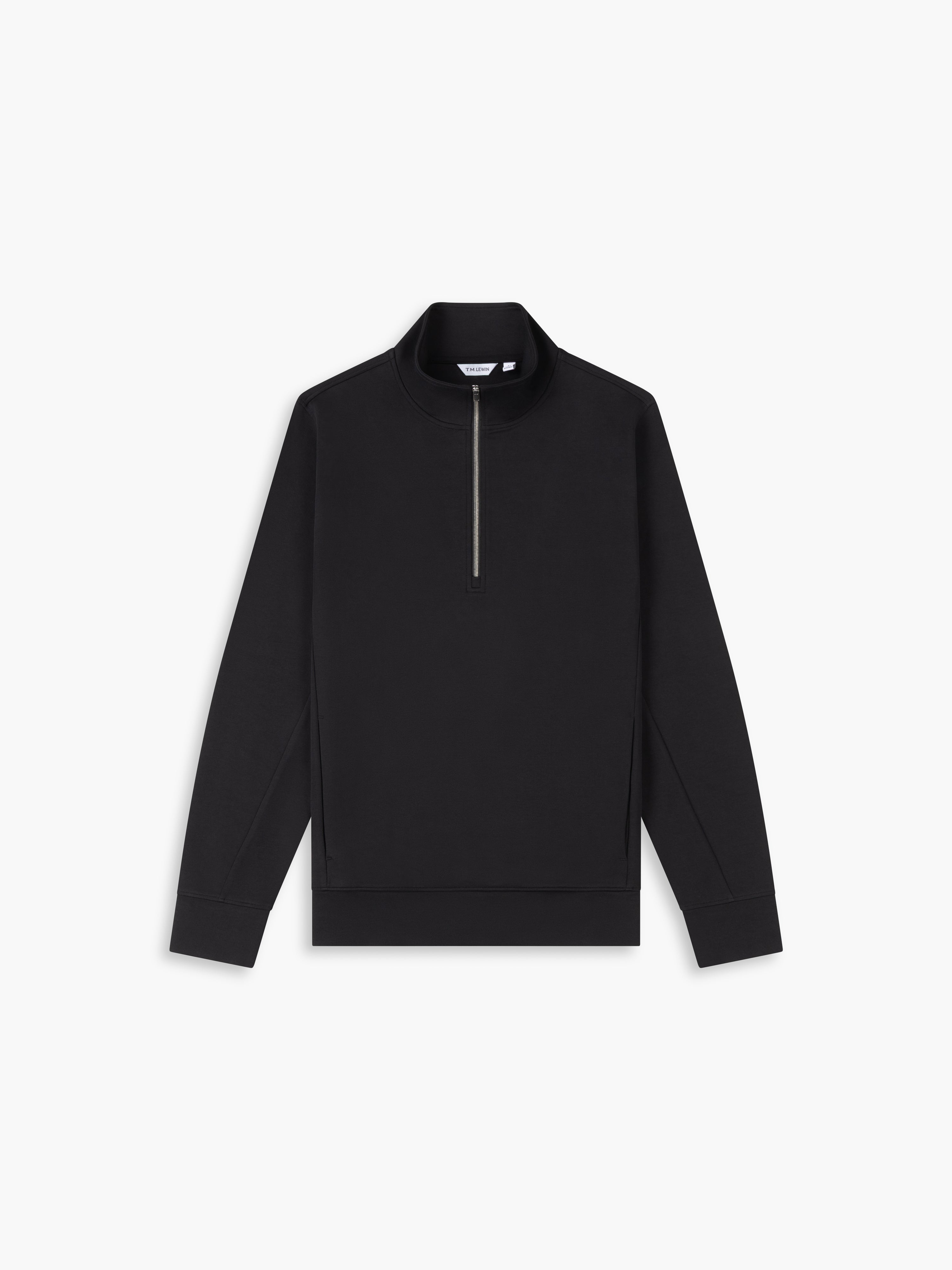 The Interlock Quarter Zip – T.M.Lewin