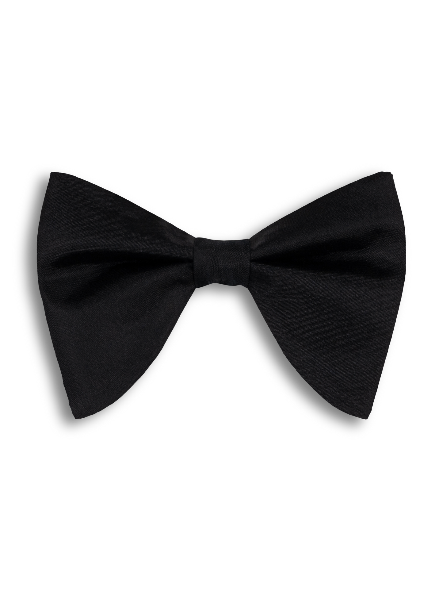 The Oversized Satin Bow Tie