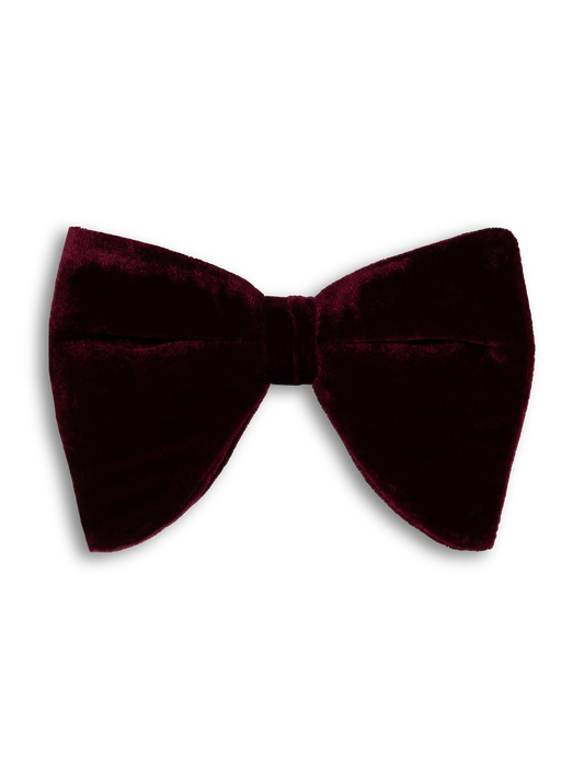 The Oversized Velvet Bow Tie