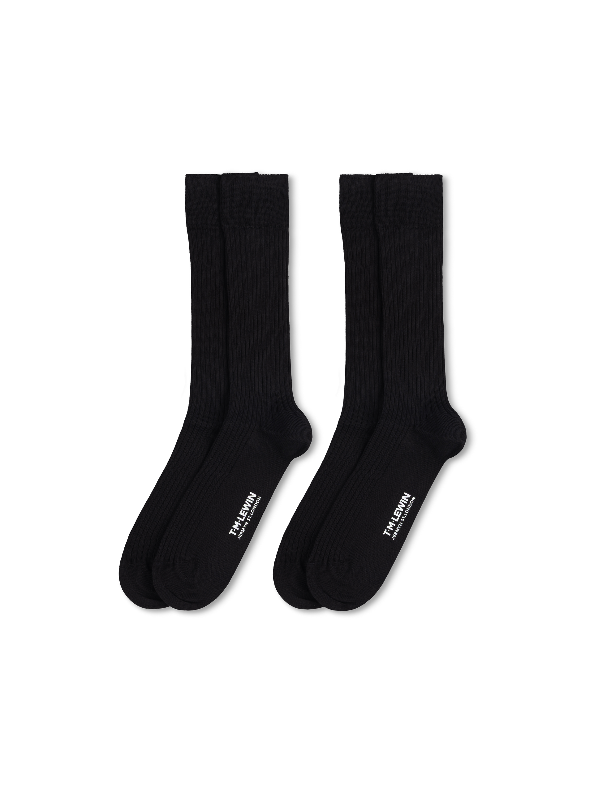 2 Pack Cotton Blend Socks