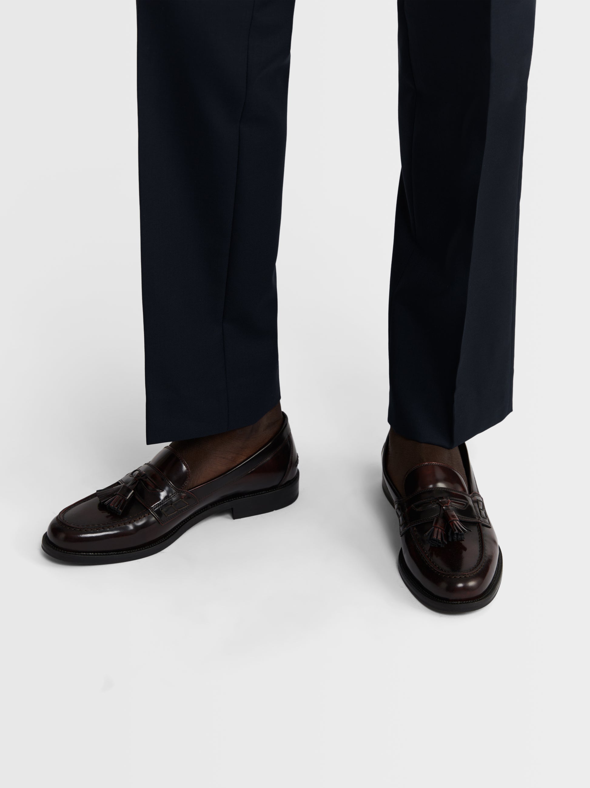 Image 5 of Birch Barberis Regular Fit Navy Trousers