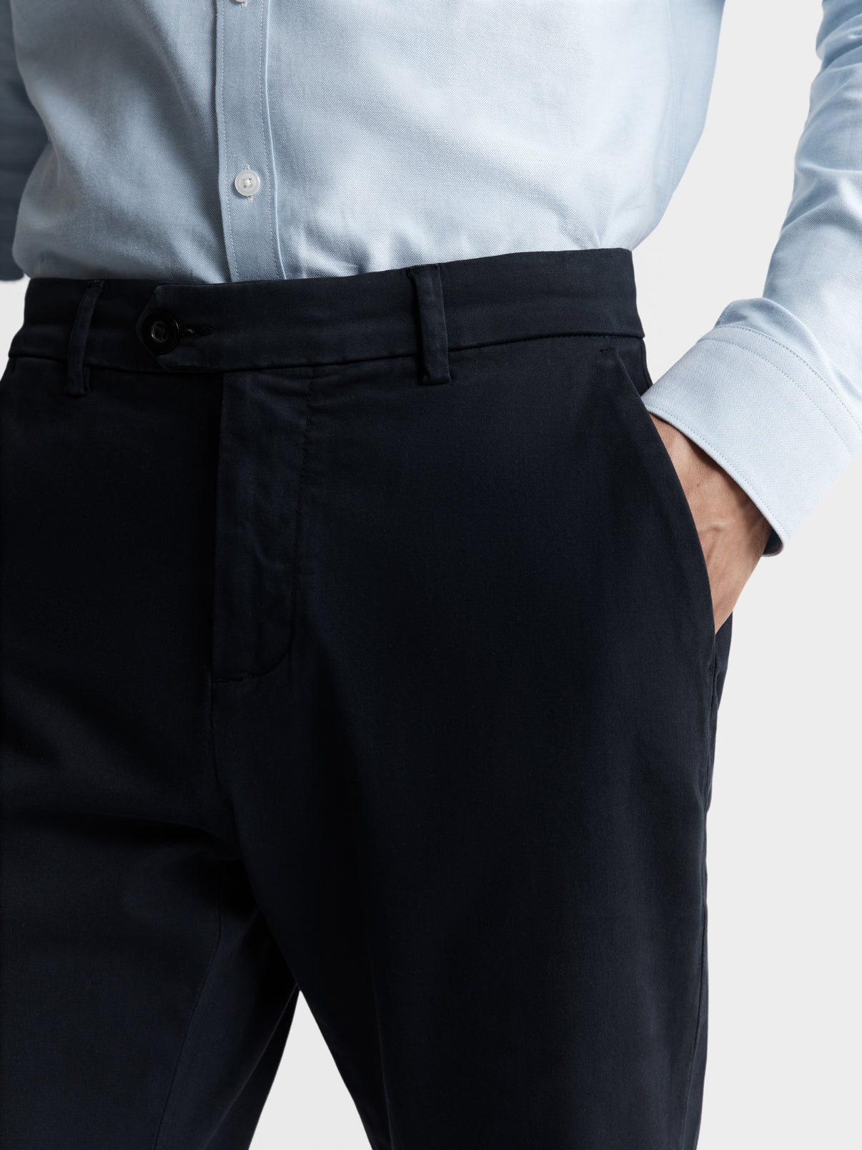 Slim Fit Navy Blue Chinos – tmlewinuk