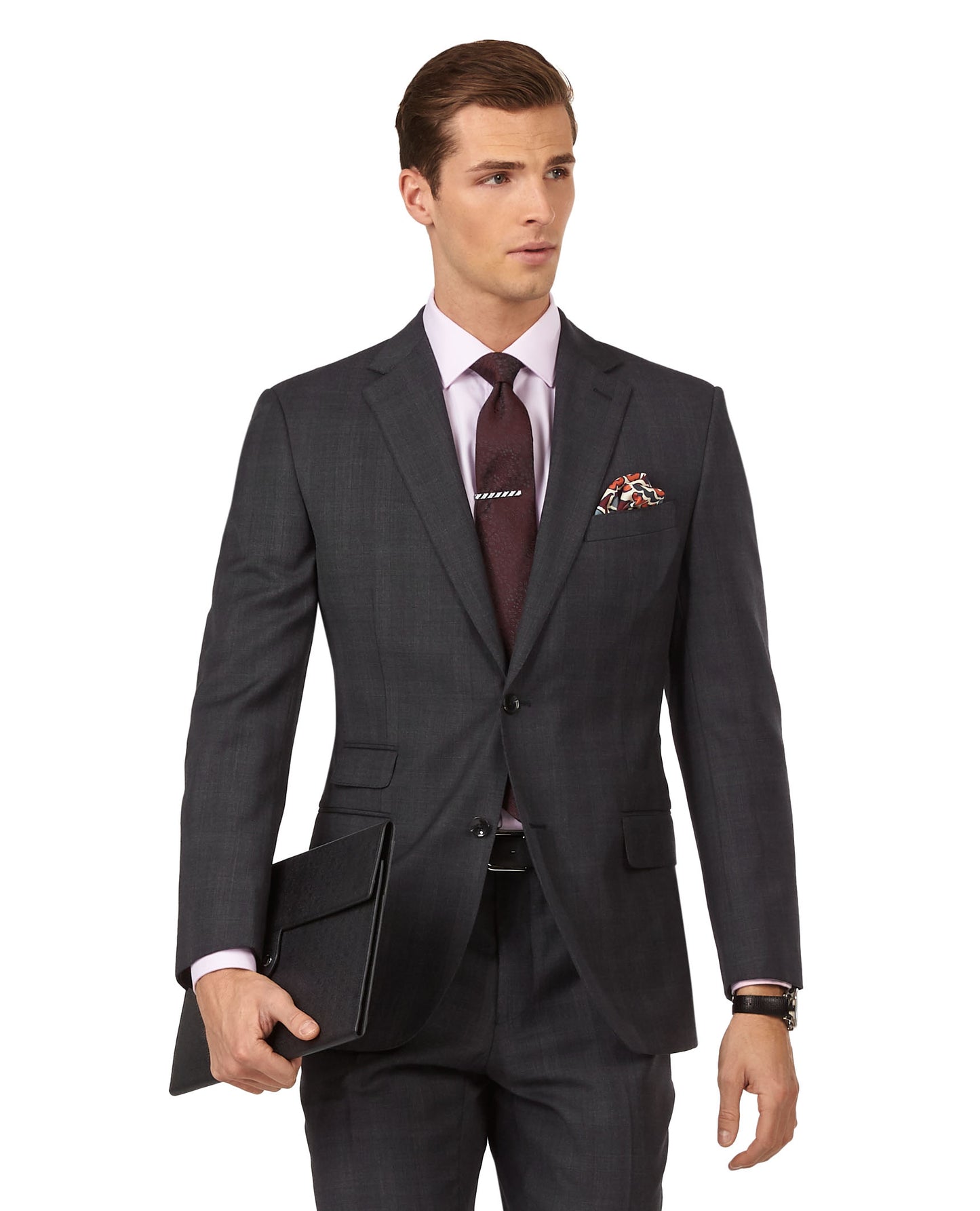 The Telegraph Regular Fit Grey Suit Jacket