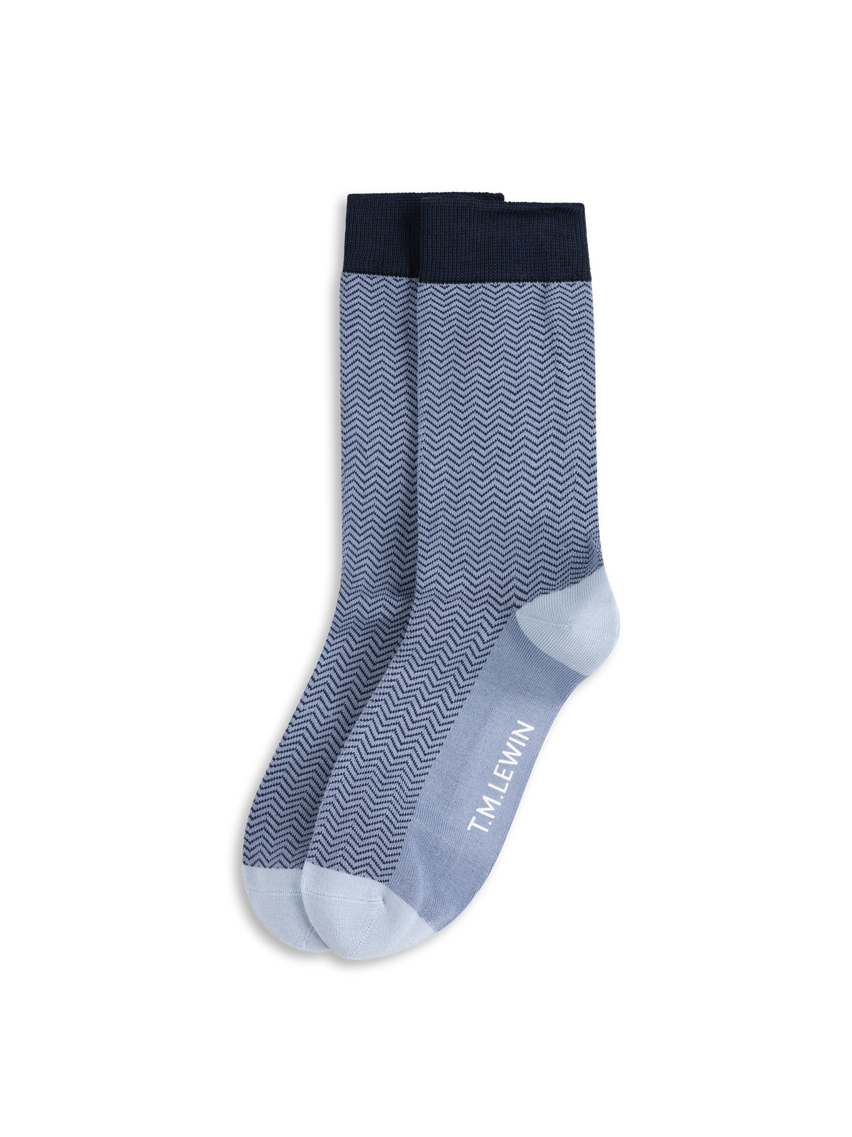 The Smart Mercerised Herringbone Socks
