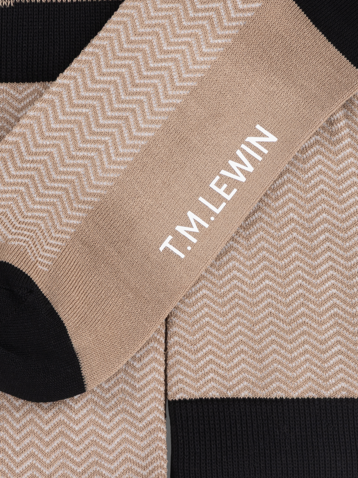 The Smart Mercerised Herringbone Socks