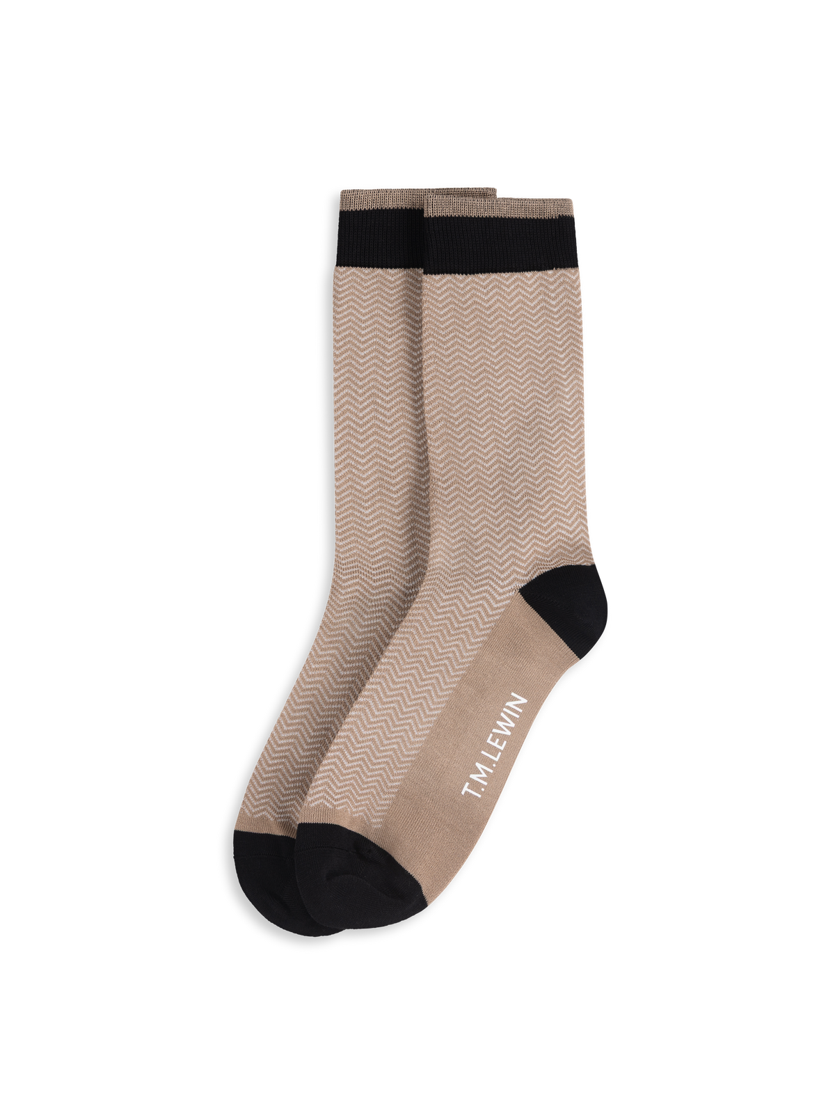 The Smart Mercerised Herringbone Socks