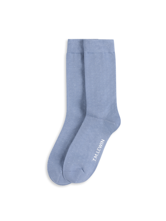 The Smart Mercerised Spotted Socks