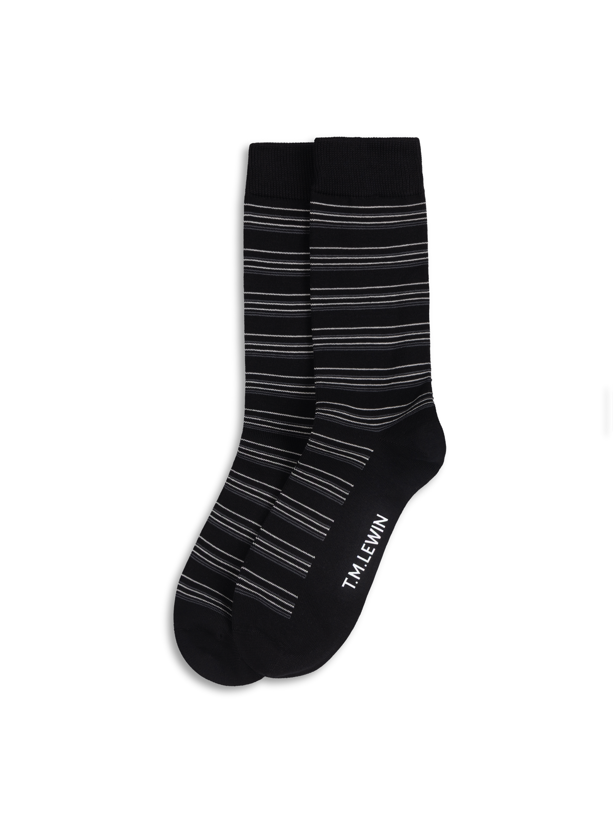 The Smart Mercerised Stripe Socks