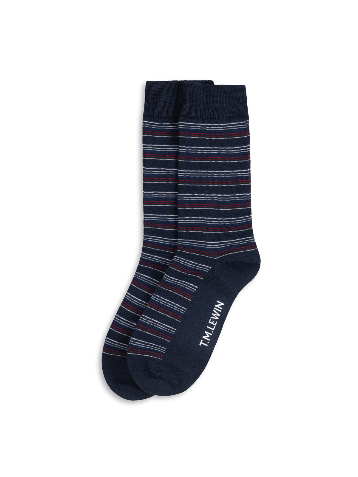 The Smart Mercerised Stripe Socks