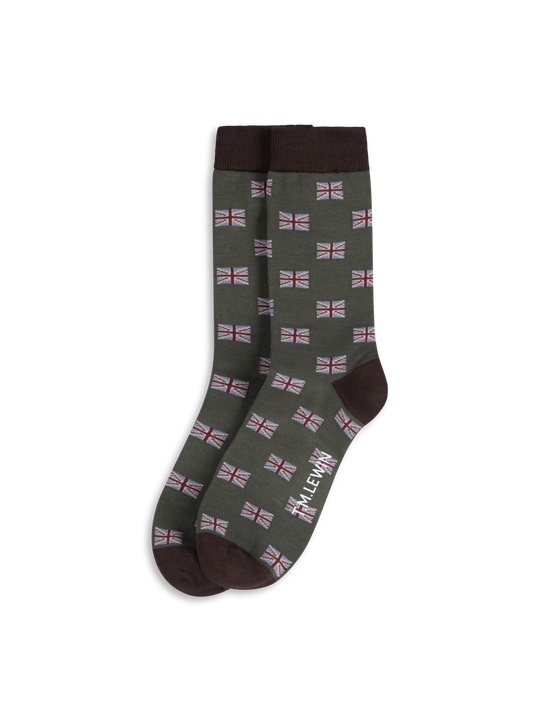 The Smart Mercerised Union Jack Socks
