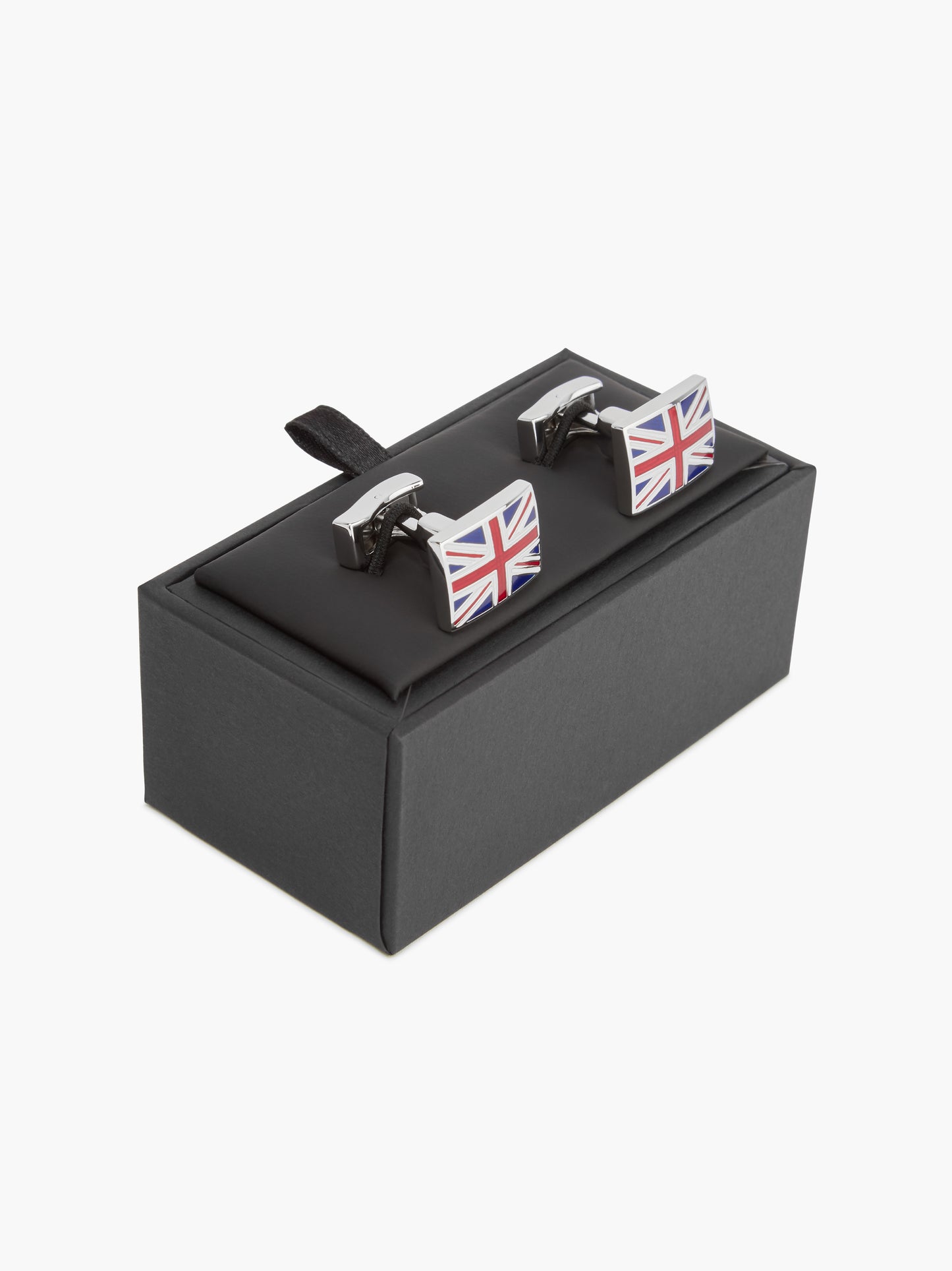 Union Jack Cufflinks - Silver