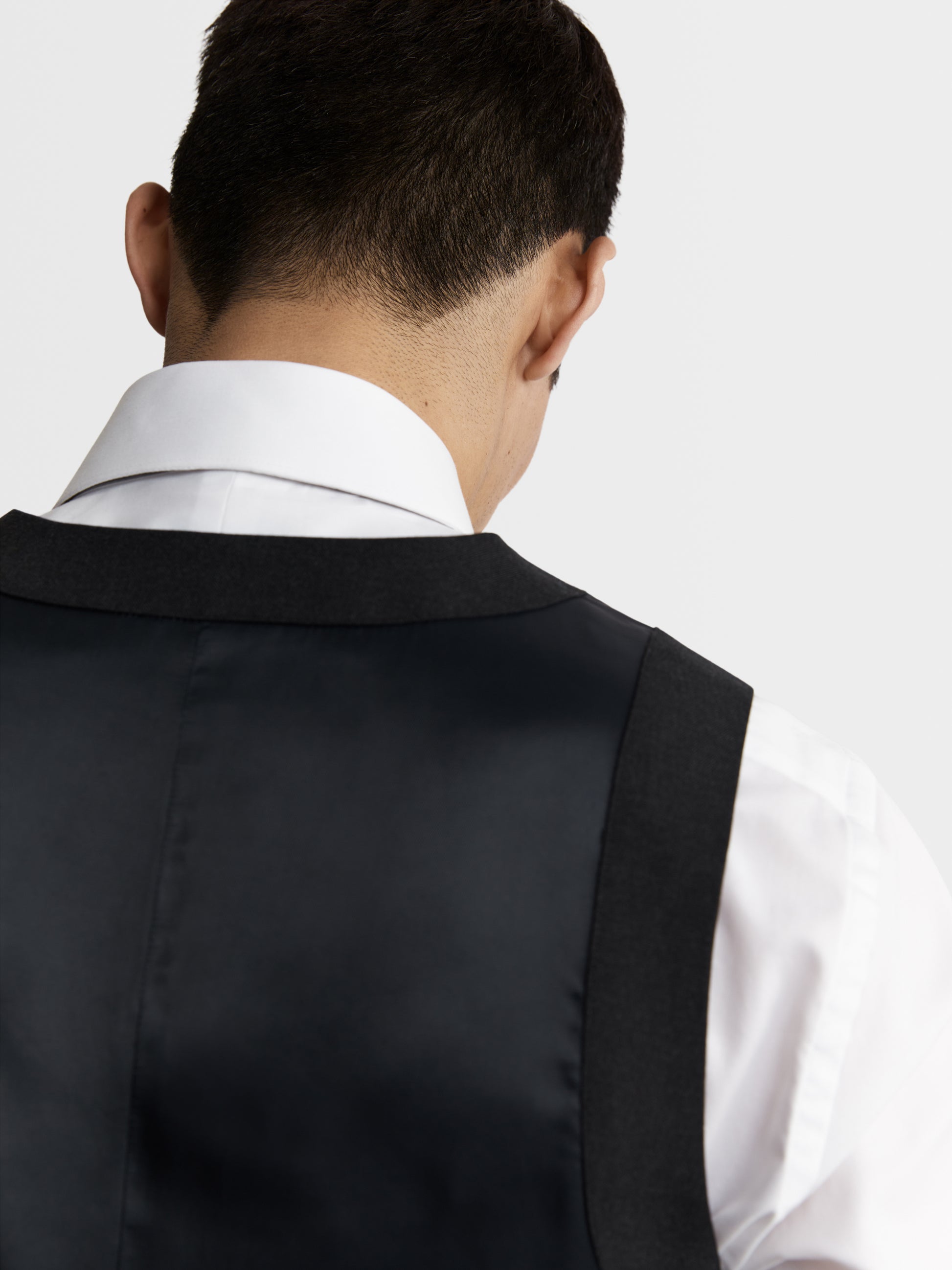 Image 4 of Ronnie Infinity Active Slim Fit Charcoal Waistcoat