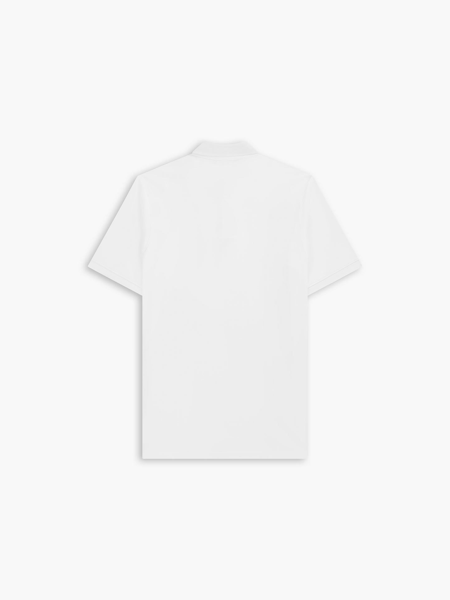 White Pique Egyptian Cotton Polo