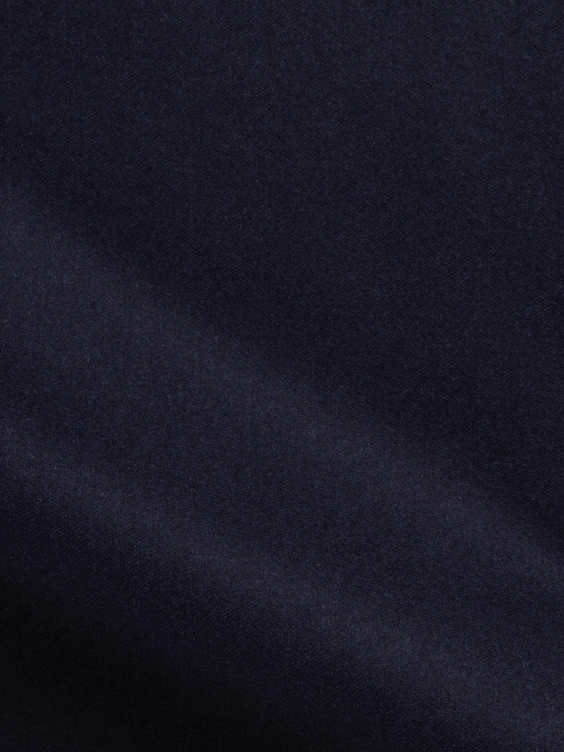 Solid navy blue  flannel colour swatch