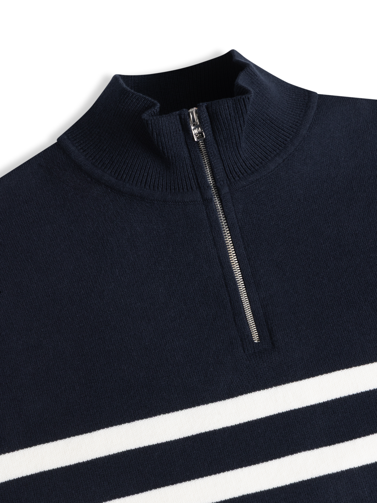 The Cotton Quarter-Zip Jumper
