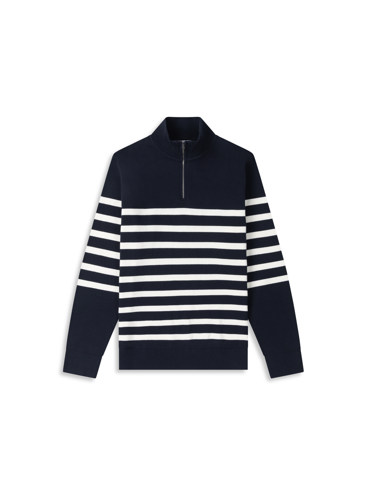 The Cotton Quarter-Zip Jumper