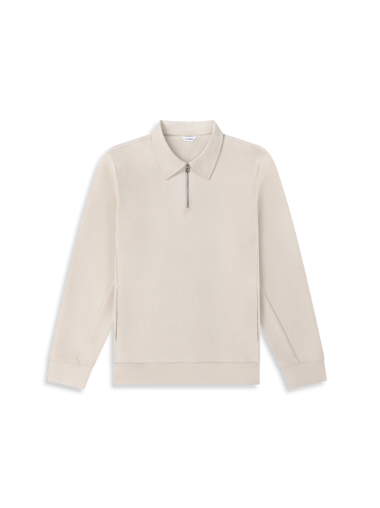 The Zip-Neck Sweatshirt