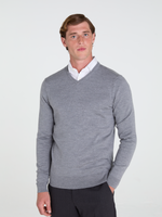 The Merino Wool V-Neck Jumper