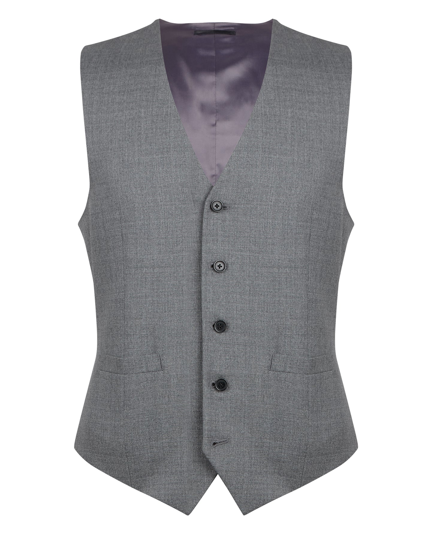 The Lanesborough Slim Fit Light Grey Waistcoat