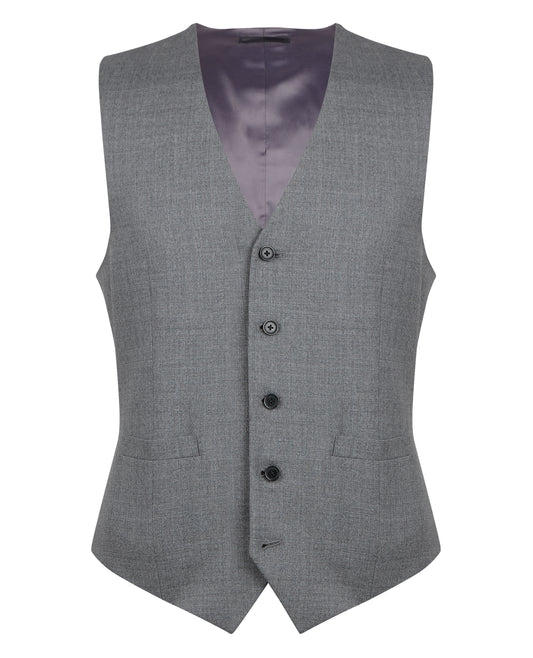The Lanesborough Slim Fit Light Grey Waistcoat