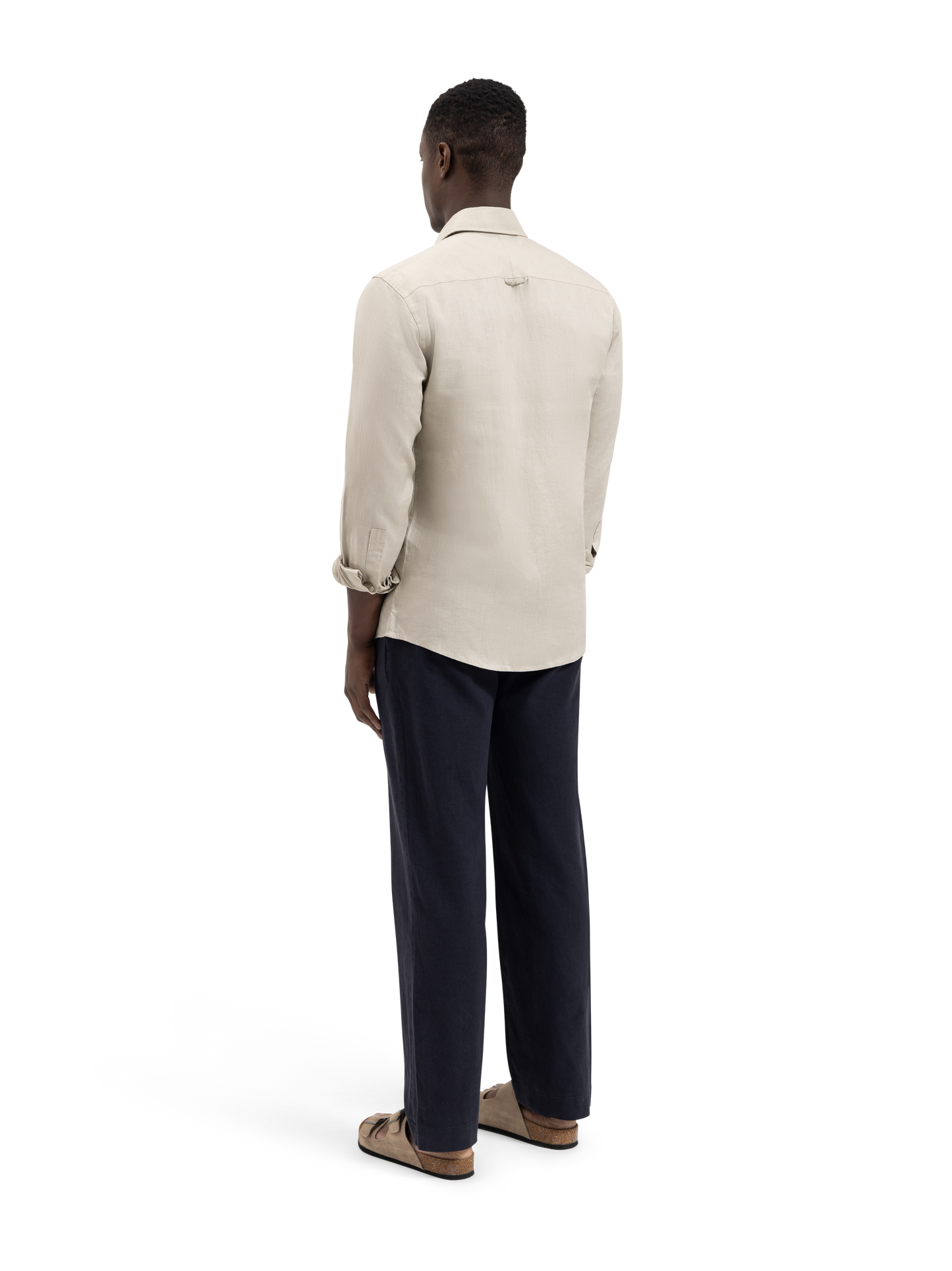 The Linen Blend Trouser