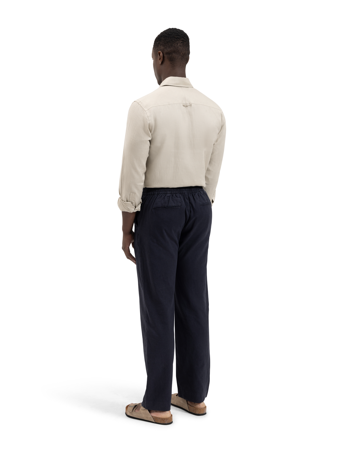 The Linen Blend Trouser