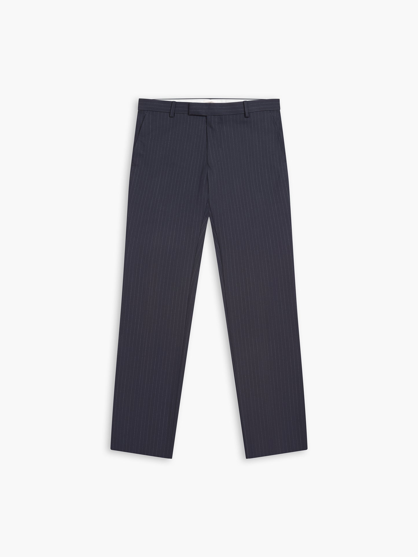 Lomu Infinity Active Slim Fit Navy Stripe Trousers