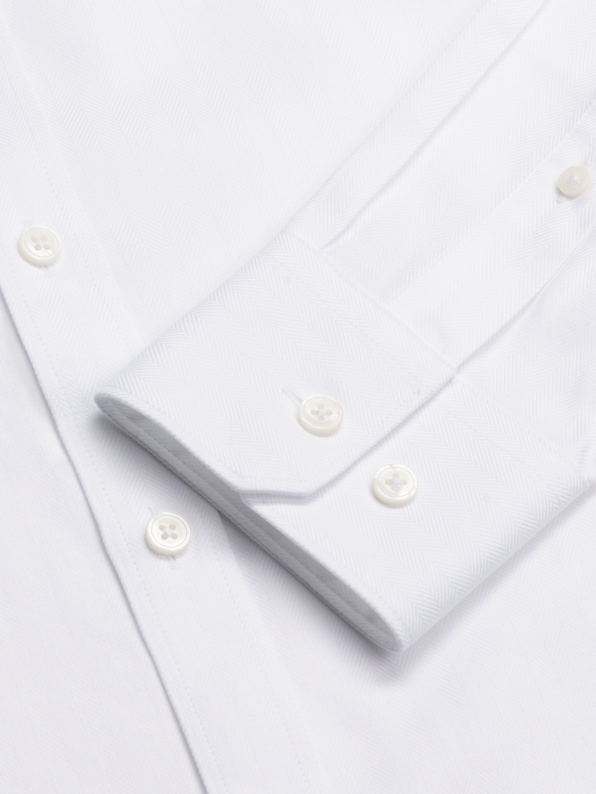The Non-Iron Herringbone Shirt