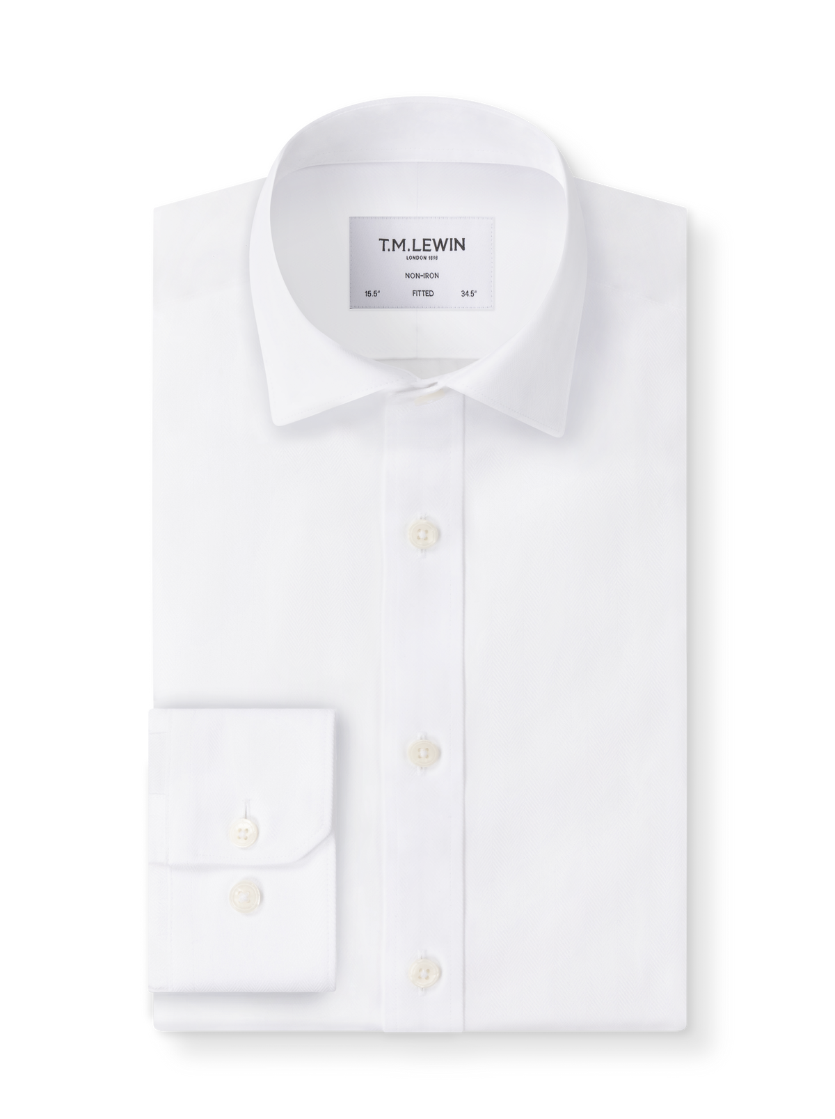 The Non-Iron Herringbone Shirt