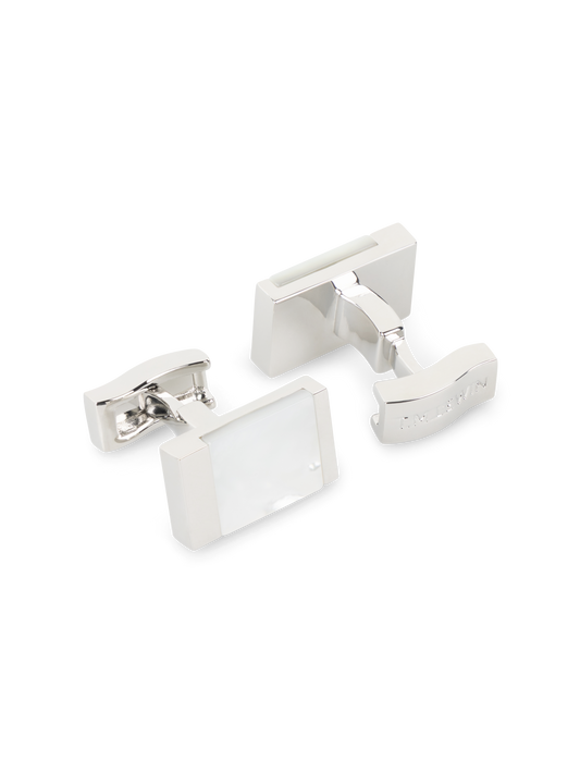 The Mother of Pearl Rectangle Cufflinks