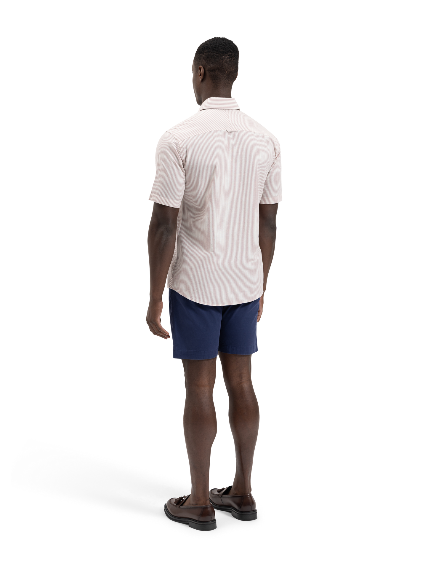 The Short Sleeve Linen Mix Shirt