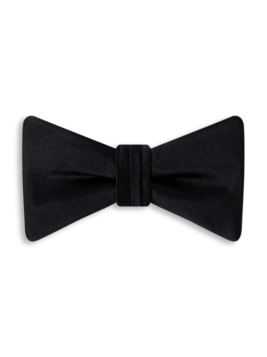 The Satin Bow Tie
