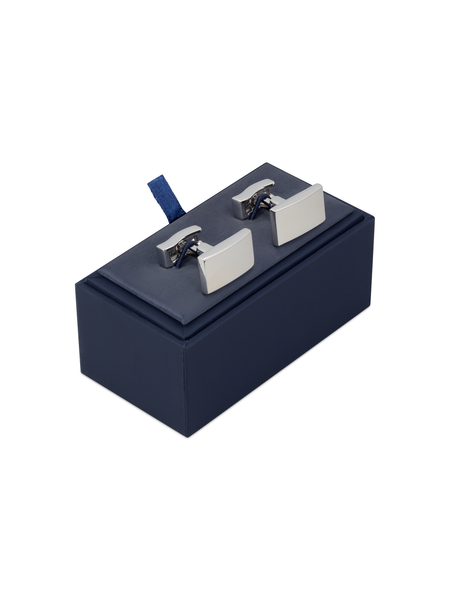 The Silver Line Rectangle Cufflinks