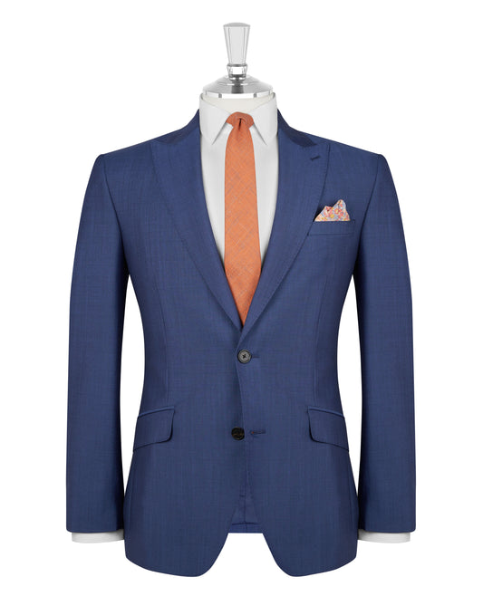 The Trafalgar Slim Fit Blue Jacket Navy