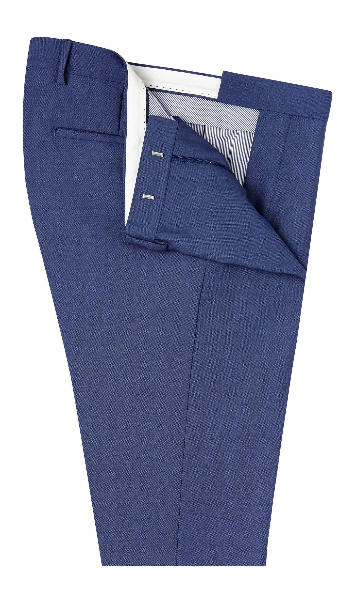 Trafalgar Slim Fit Blue Trousers