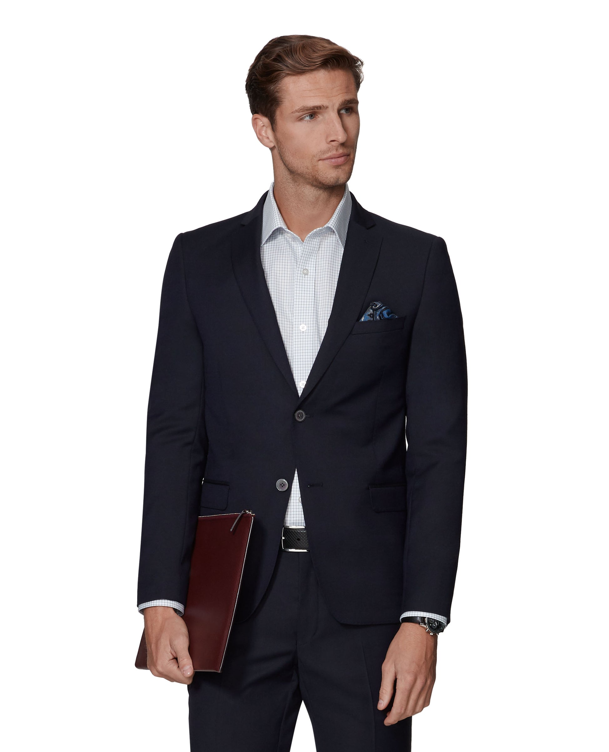 Image 2 of Bourne Navy Jacket