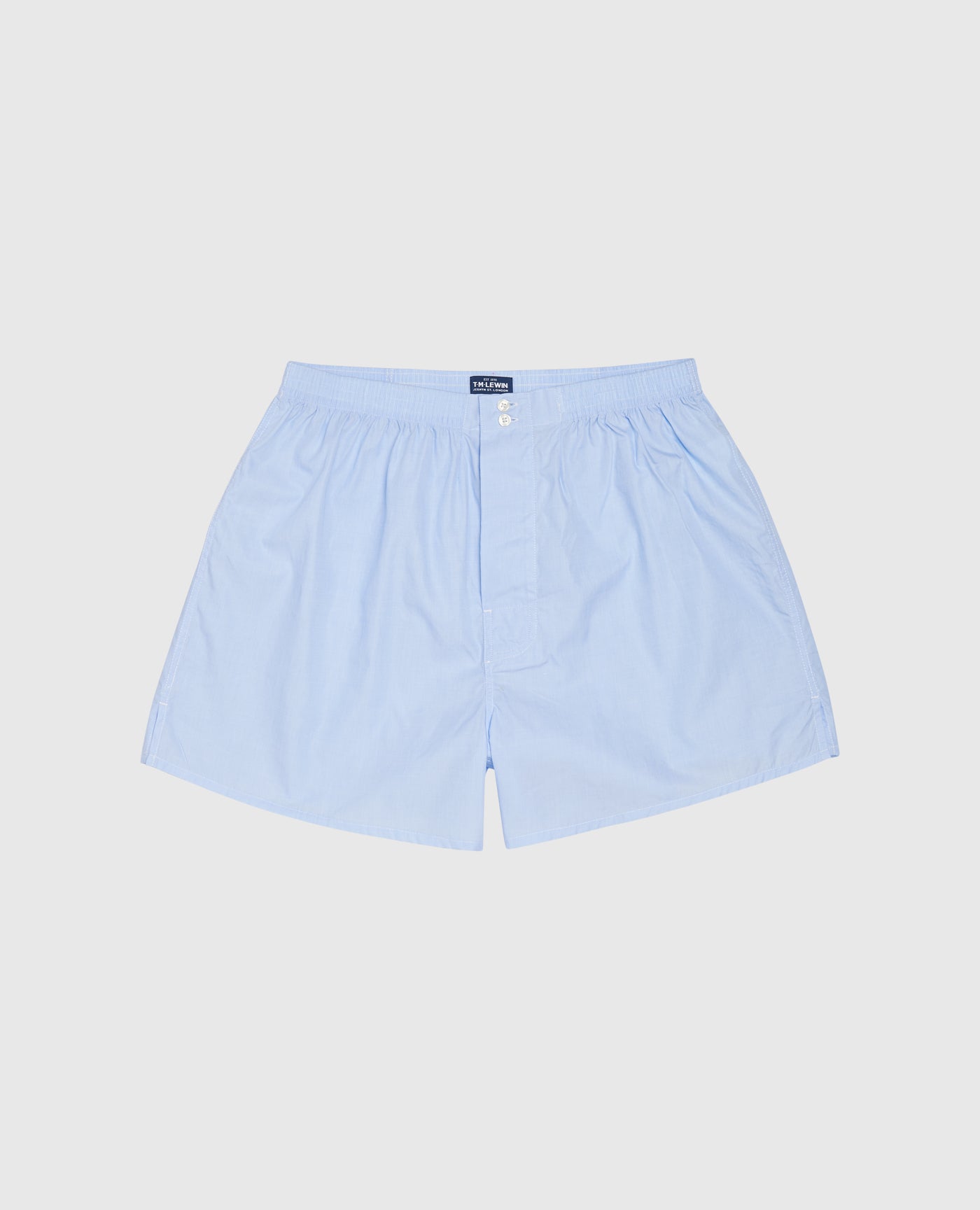 Image 1 of Blue Woven Boxer Shorts
