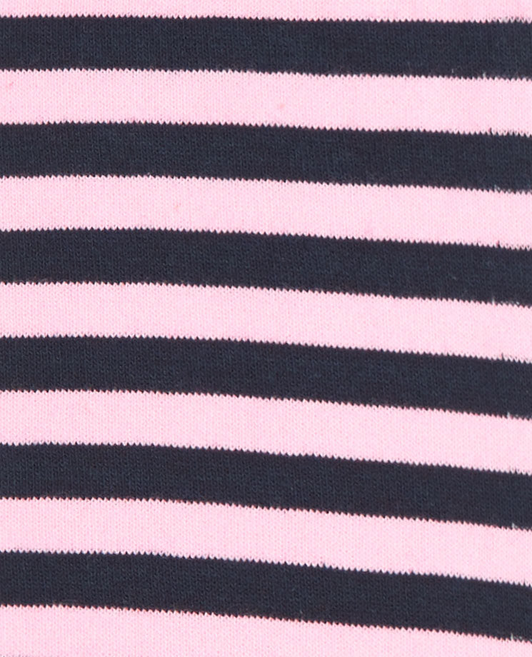 Image 2 of Pink and Grey Double Stripe Socks