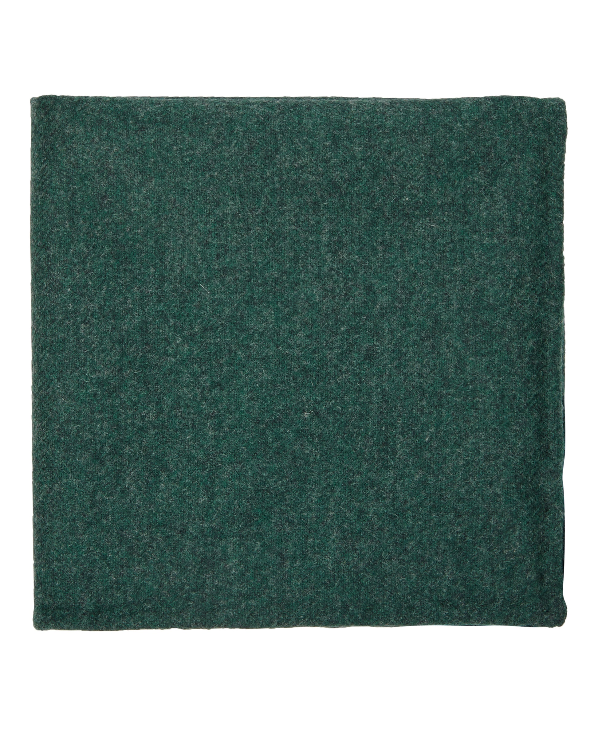 Image 1 of Barberis Forest Green Wool Pocket Square