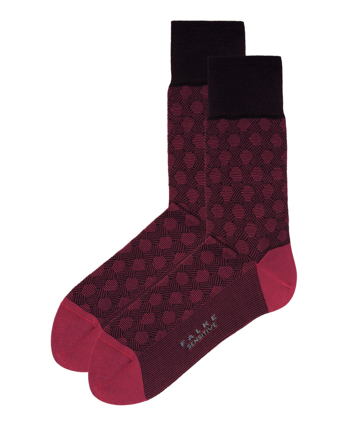 Image 1 of Falke Sensitive Modernist Socks Pink