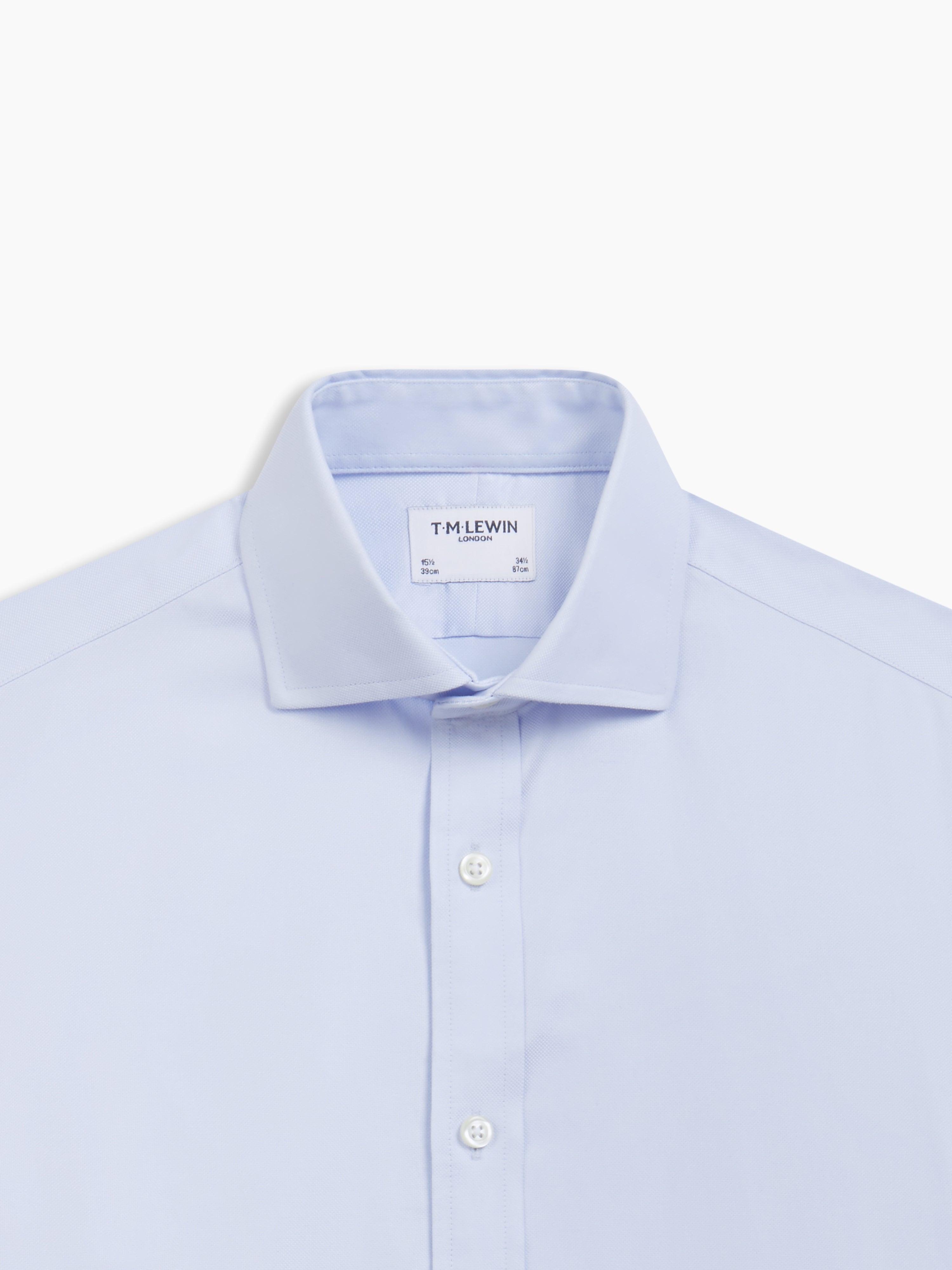 Light blue 2024 collared shirt